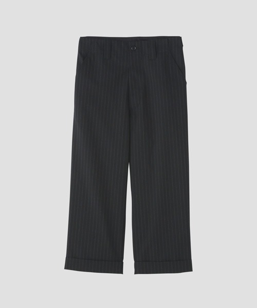 MARGARET HOWELL(マーガレットハウエル)の「STRIPE WOOL PLAINWEAVE(その他パンツ・メンズ・ブラック・MEDIUM/SMALL/LARGE)」の7枚目の写真