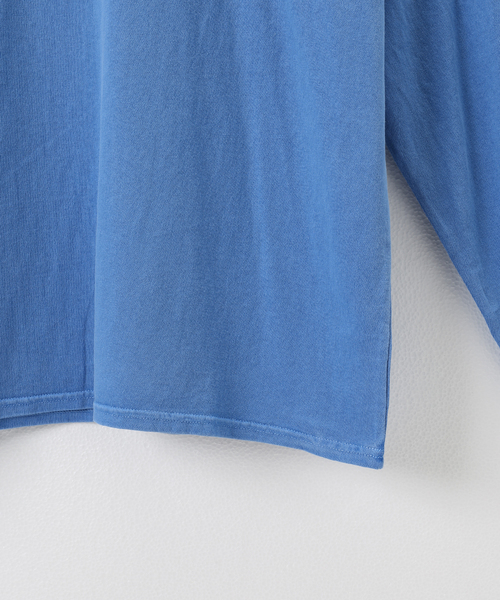 B.C STOCK(ベーセーストック)の「【RUSSELL ATHLETIC / ラッセル アスレティック】 overdye ls tee(Tシャツ/カットソー・メンズ・ホワイト/パープル/イエロー/ブルー系その他・LARGE/MEDIUM)」の14枚目の写真