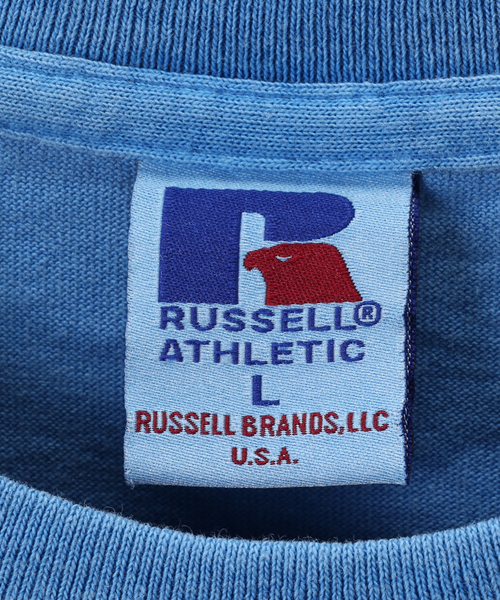 B.C STOCK(ベーセーストック)の「【RUSSELL ATHLETIC / ラッセル アスレティック】 overdye ls tee(Tシャツ/カットソー・メンズ・ホワイト/パープル/イエロー/ブルー系その他・LARGE/MEDIUM)」の15枚目の写真