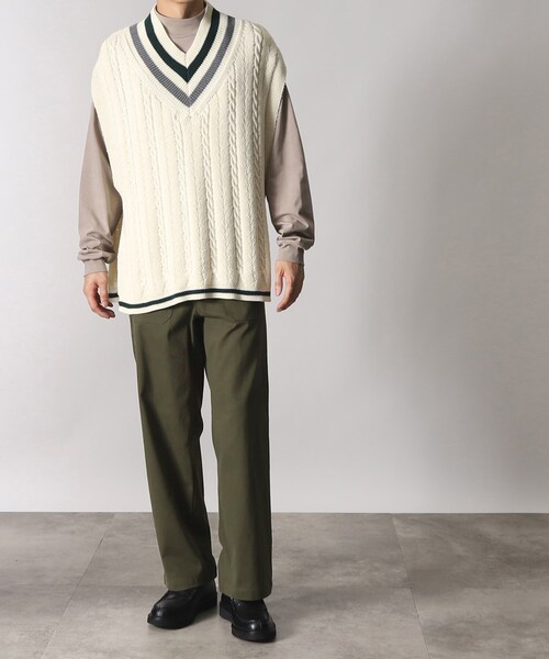 THE SHOP TK (ザ ショップ ティーケー )の「◆ストレッチベイカーパンツ(その他パンツ・メンズ・カーキ/サンドベージュ・01/02/03/04)」の21枚目の写真