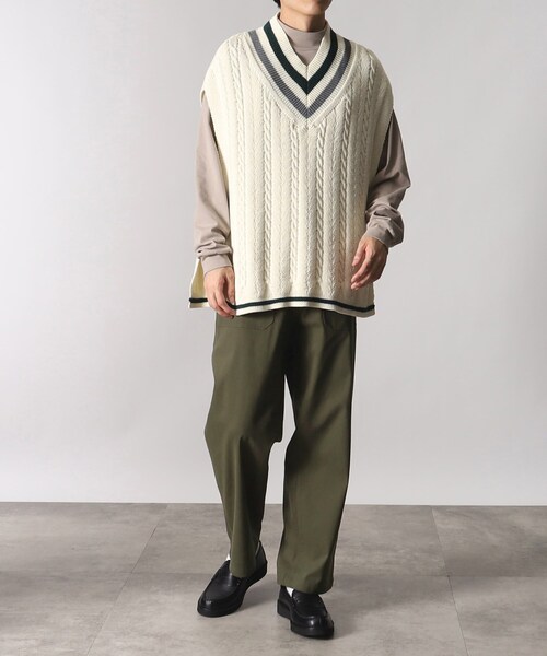 THE SHOP TK (ザ ショップ ティーケー )の「◆ストレッチベイカーパンツ(その他パンツ・メンズ・カーキ/サンドベージュ・01/02/03/04)」の13枚目の写真