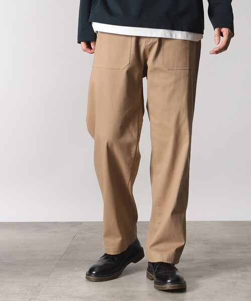 THE SHOP TK (ザ ショップ ティーケー )の「◆ストレッチベイカーパンツ(その他パンツ・メンズ・カーキ/サンドベージュ・01/02/03/04)」の19枚目の写真