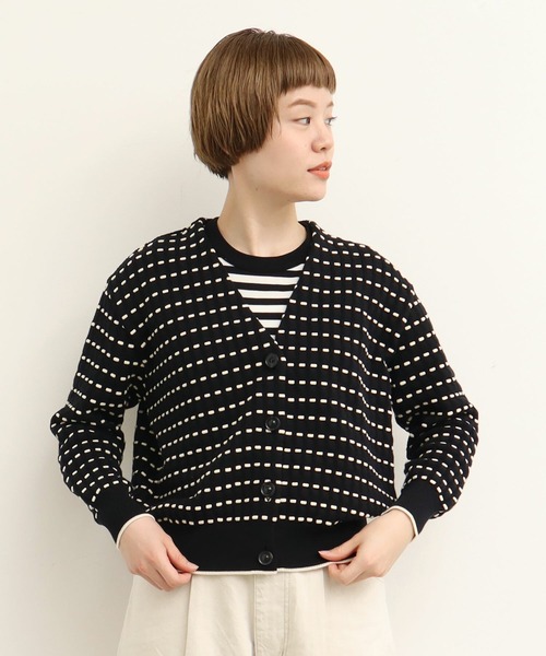 AMBIDEX（アンビデックス）の「〇30/2綿コーマ ステッチジャカード V