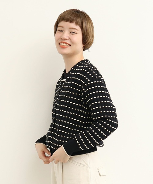 AMBIDEX（アンビデックス）の「〇30/2綿コーマ ステッチジャカード V