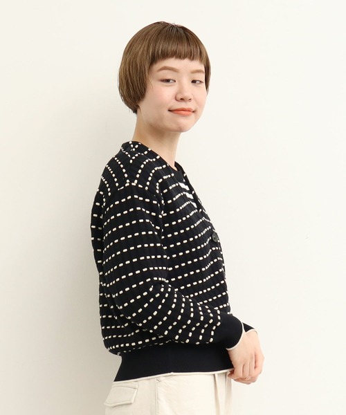 UNDERCOVERISM 骨格ジャカード Vネックカーディガン UNDERCOVERISM 骨格ジャカード Vネックカーディガン UNDERCOVERISM