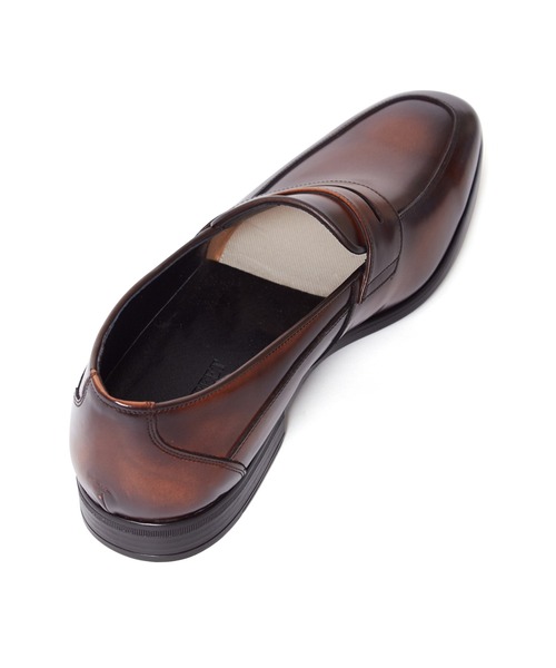 HIGH STREET（ハイストリート）の「HIGH STREET∴パティーヌ調スリッポン（スリッポン・メンズ・ブラウン/ネイビー・M/L/S）」の5枚目の写真