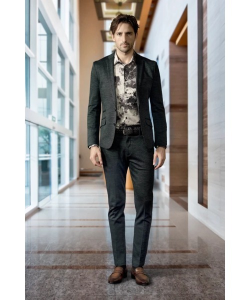 HIGH STREET（ハイストリート）の「HIGH STREET∴パティーヌ調スリッポン（スリッポン・メンズ・ブラウン/ネイビー・M/L/S）」の8枚目の写真