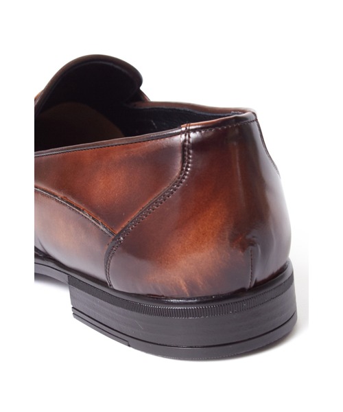 HIGH STREET（ハイストリート）の「HIGH STREET∴パティーヌ調スリッポン（スリッポン・メンズ・ブラウン/ネイビー・M/L/S）」の7枚目の写真