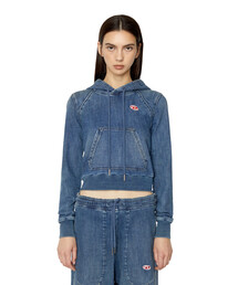DIESEL | レディース スウェットパーカー プルオーバー(パーカー)