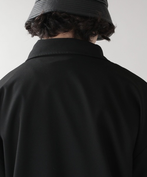 RAGEBLUE(レイジブルー)の「【WEB限定】TRストレッチ/レイヤードZIPライダースブルゾン(ブルゾン・メンズ・ブラック/ダークグレー・FREE)」の8枚目の写真