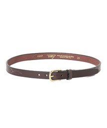 【TORY LEATHER】STITCHED PATTERN 3/4 BRIDLE LEATHER BELT