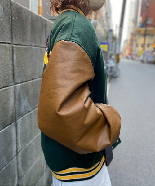 CPCM(シーピーシーエム)の「サガラワッペンスタジャン(スタジャン・メンズ・ネイビー/グリーン/ブラック・MEDIUM/LARGE/X-LARGE)」の17枚目の写真