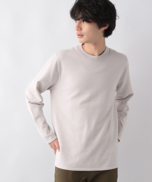 GLOBAL WORK(グローバルワーク)の「ヤミツキニットクルー/269009(ニット/セーター・メンズ・マスタード/グリーン/ライトグレー/パープル系その他5/スカイブルー/ブラック/グレー/オレンジ/ネイビー・SMALL/LARGE/MEDIUM/X-LARGE)」の3枚目の写真