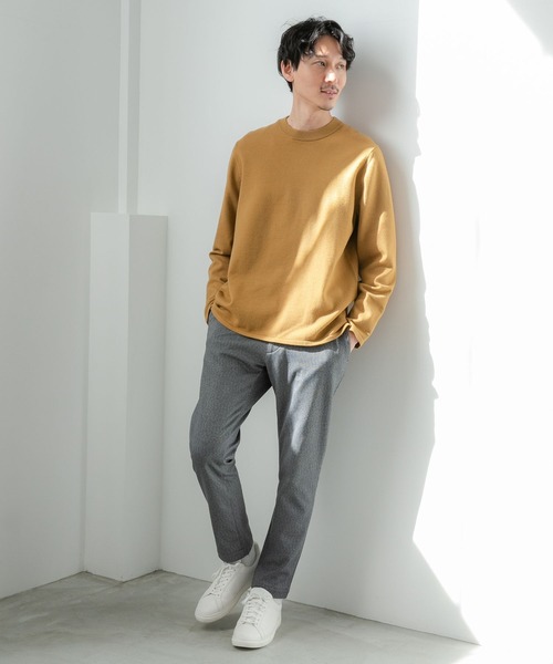 GLOBAL WORK(グローバルワーク)の「ヤミツキニットクルー/269009(ニット/セーター・メンズ・マスタード/グリーン/ライトグレー/パープル系その他5/スカイブルー/ブラック/グレー/オレンジ/ネイビー・SMALL/LARGE/MEDIUM/X-LARGE)」の15枚目の写真