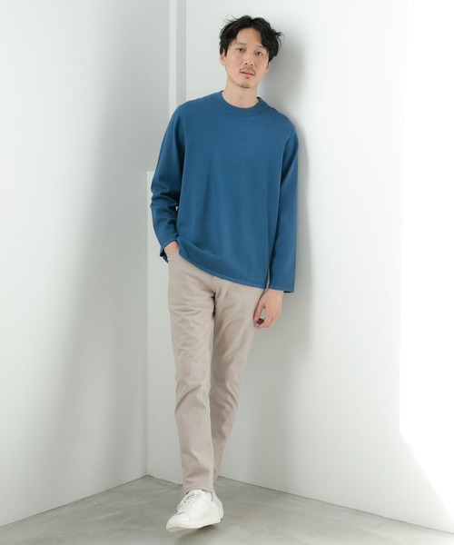 GLOBAL WORK(グローバルワーク)の「ヤミツキニットクルー/269009(ニット/セーター・メンズ・マスタード/グリーン/ライトグレー/パープル系その他5/スカイブルー/ブラック/グレー/オレンジ/ネイビー・SMALL/LARGE/MEDIUM/X-LARGE)」の19枚目の写真