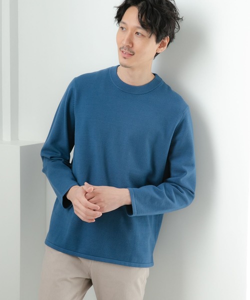 GLOBAL WORK(グローバルワーク)の「ヤミツキニットクルー/269009(ニット/セーター・メンズ・マスタード/グリーン/ライトグレー/パープル系その他5/スカイブルー/ブラック/グレー/オレンジ/ネイビー・SMALL/LARGE/MEDIUM/X-LARGE)」の21枚目の写真