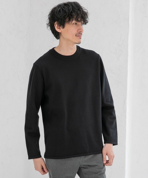 GLOBAL WORK(グローバルワーク)の「ヤミツキニットクルー/269009(ニット/セーター・メンズ・マスタード/グリーン/ライトグレー/パープル系その他5/スカイブルー/ブラック/グレー/オレンジ/ネイビー・SMALL/LARGE/MEDIUM/X-LARGE)」の11枚目の写真