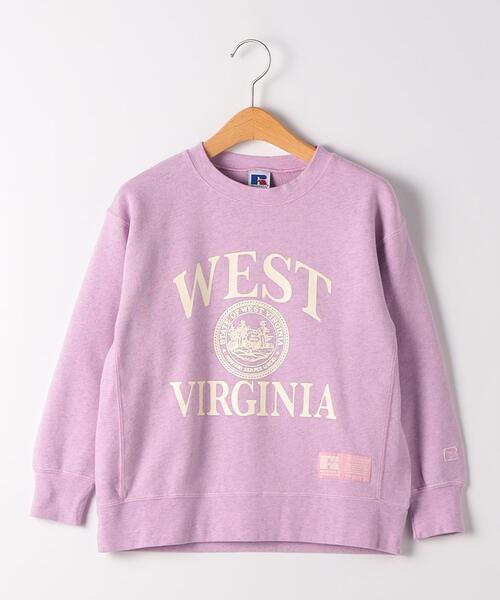 Russell Athletic(ラッセルアスレティック)の「【別注】<RUSSELL ATHLETIC>EX TJ スウェット 100cm-130cm(スウェット・キッズ・ライラック/ライトグレー/コバルトブルー・100cm/110cm/120cm/130cm)」の3枚目の写真