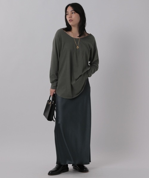 Chaos（カオス）の「Chaos(カオス)/ソランナロースカート（スカート・レディース・ミント/チャコールグレー・FREE）」の11枚目の写真