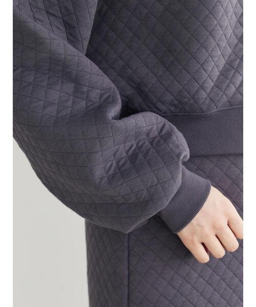 Green　Parks（グリーンパークス）の「キルティングショートカーディガン＊（カーディガン/ボレロ・レディース・ピンク/チャコールグレー/ホワイト系その他2・FREE）」の14枚目の写真