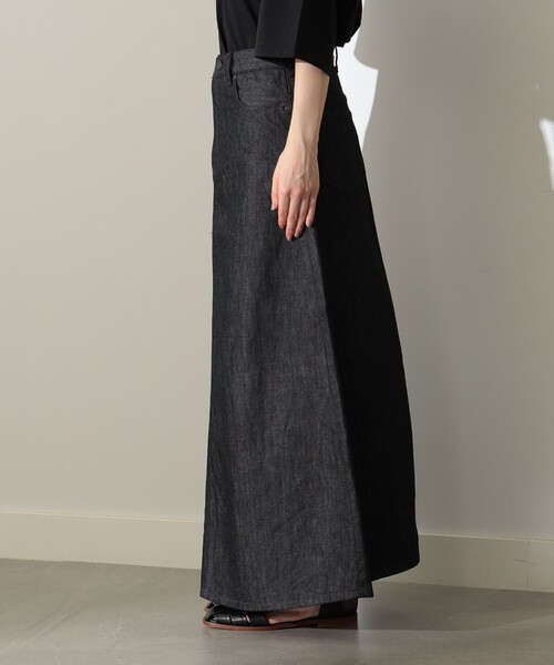 Demi-Luxe BEAMS【別注】坪田あさみ×woadblueデニムスカート Demi-Luxe BEAMS（デミルクス ビームス）【別注】エディター坪田