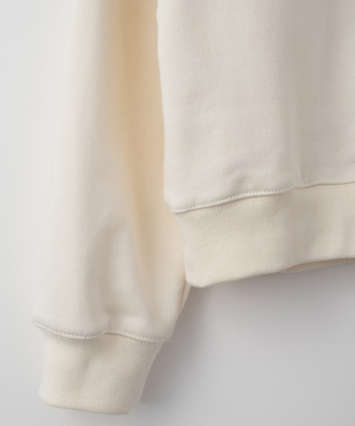 D.TT.K(ディティーティーケー)の「D.TT.K VIOTTECH HOODIE 刺繍グラフィック オーバーサイズ プルオーバー パーカー(パーカー・メンズ・ブラック/アイボリー・MEDIUM/LARGE/X-LARGE)」の12枚目の写真