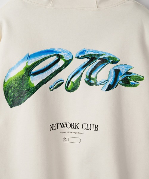 D.TT.K(ディティーティーケー)の「D.TT.K VIOTTECH HOODIE 刺繍グラフィック オーバーサイズ プルオーバー パーカー(パーカー・メンズ・ブラック/アイボリー・MEDIUM/LARGE/X-LARGE)」の13枚目の写真