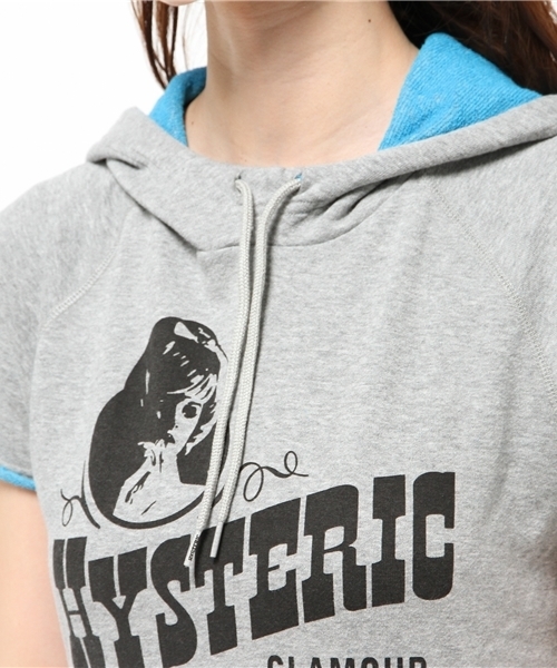 HYSTERIC GLAMOUR（ヒステリックグラマー）の「BUCK HORN BEER pt OP（ワンピース・レディース・ネイビー/トップグレー/ブラック・FREE）」の7枚目の写真