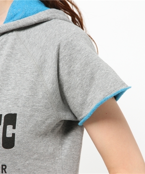 HYSTERIC GLAMOUR（ヒステリックグラマー）の「BUCK HORN BEER pt OP（ワンピース・レディース・ネイビー/トップグレー/ブラック・FREE）」の8枚目の写真