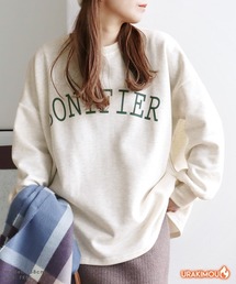 reca | 裏起毛ビッグシルエットロゴプルオーバー(スウェット)