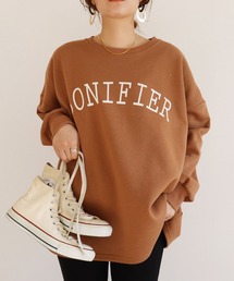 reca | 裏起毛ビッグシルエットロゴプルオーバー(スウェット)