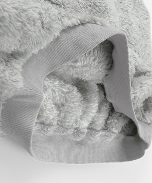 BRANSHES（ブランシェス）の「ボアワンピース（ワンピース・キッズ・ピンク/アイボリー/ライトグレー・100/150/90/110/130/120/140）」の14枚目の写真