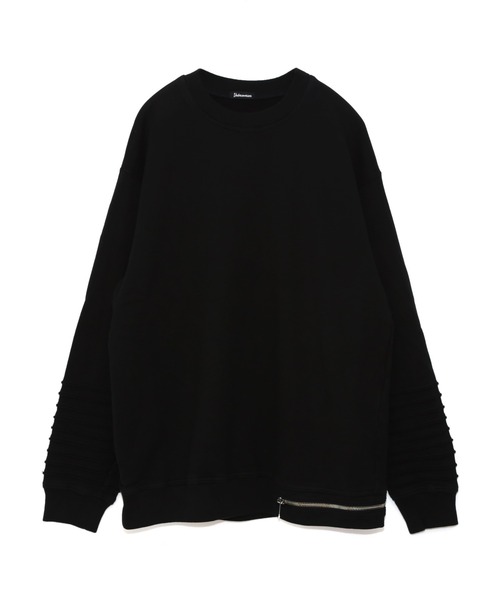 Undercoverism（アンダーカバイズム）の「UI1C4804（スウェット・メンズ・ブラック/グリーン系その他/ライトベージュ・3/4/2）」の2枚目の写真