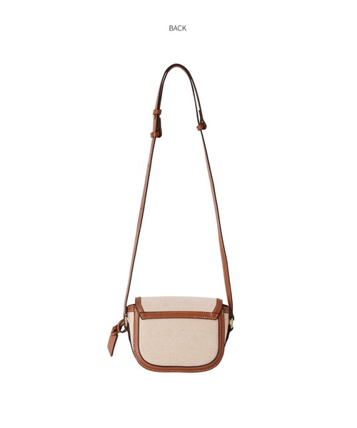 STYLE DELI（スタイルデリ）の「ステッチスモールショルダーバッグ（ショルダーバッグ・レディース・ベージュ/ブラック・FREE）」の22枚目の写真