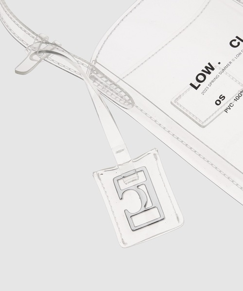 LOW CLASSIC(ロウ クラシック)の「PVC MINI BAG(ショルダーバッグ・レディース・ホワイト系その他・ONE SIZE)」の3枚目の写真