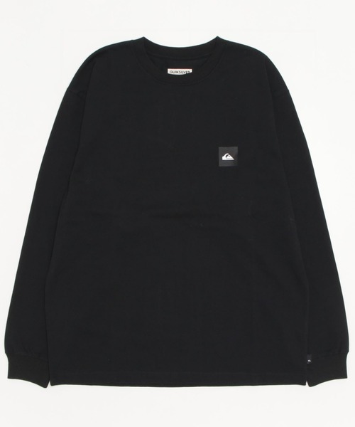 Quiksilver(クイックシルバー)の「【ムラサキスポーツ別注】QUIKSILVER/クイックシルバー バックプリントロンT オーバーサイズ/スクエアロゴ ペイズリー柄 バンダナ柄/クルーネック ロングスリーブTee QLT231620M(Tシャツ/カットソー・メンズ・ブラック/ホワイト/ライム・L/M)」の5枚目の写真