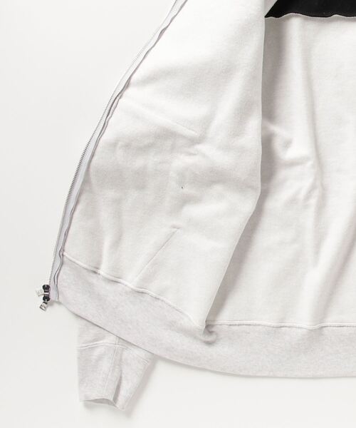 アベイジングエイプ メンズ【L】裏起毛 ジップパーカー フーディ グレー A BATHING APE アベイシングエイプ ロゴプリント プルオーバー