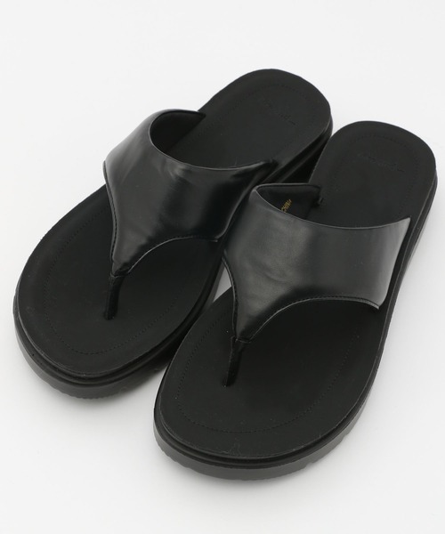 niko and...(ニコアンド)の「オリジナルモコトングサンダル(サンダル・レディース・ブラック/グレー/イエロー/アイボリー・SMALL/LARGE/MEDIUM)」の8枚目の写真