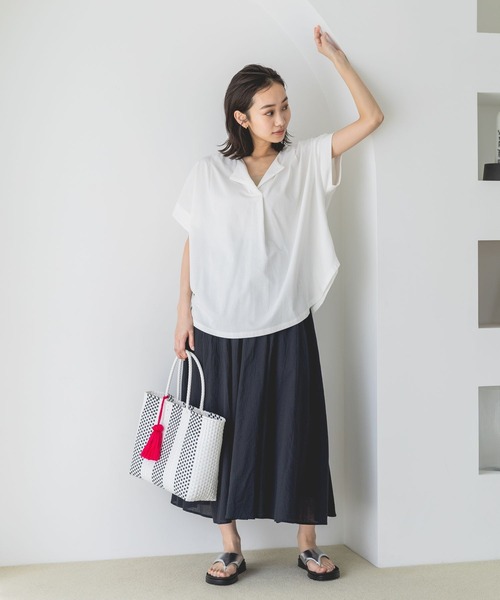 niko and...(ニコアンド)の「オリジナルモコトングサンダル(サンダル・レディース・ブラック/グレー/イエロー/アイボリー・SMALL/LARGE/MEDIUM)」の11枚目の写真