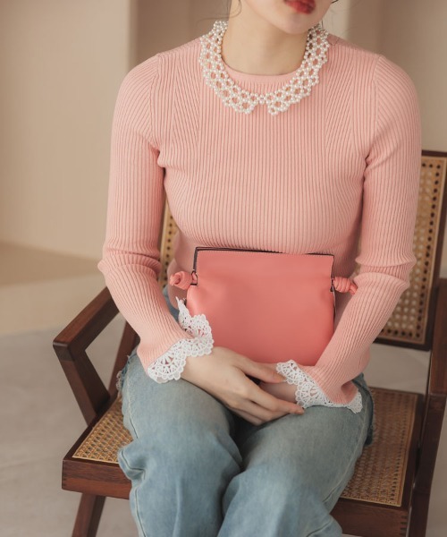 DONOBAN(ドノバン)の「パールつけ襟(付け襟・レディース・B/A・F)」の5枚目の写真