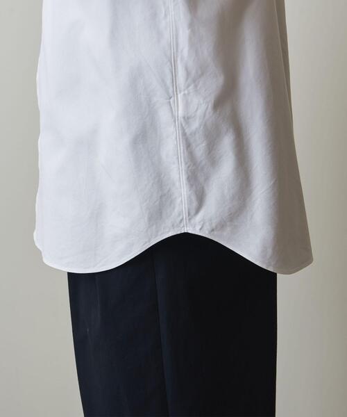Steven Alan(スティーブンアラン)の「<Steven Alan> 60/2 OX BAND COLLAR SHIRT -ALINE/シャツ(シャツ/ブラウス・メンズ・ホワイト・S/M/L/XL)」の7枚目の写真