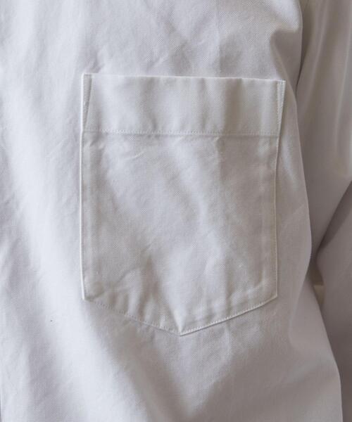 Steven Alan(スティーブンアラン)の「<Steven Alan> 60/2 OX BAND COLLAR SHIRT -ALINE/シャツ(シャツ/ブラウス・メンズ・ホワイト・S/M/L/XL)」の8枚目の写真