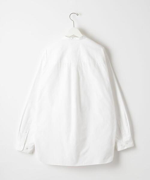 Steven Alan(スティーブンアラン)の「<Steven Alan> 60/2 OX BAND COLLAR SHIRT -ALINE/シャツ(シャツ/ブラウス・メンズ・ホワイト・S/M/L/XL)」の15枚目の写真