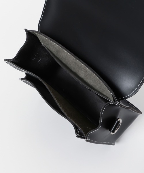 SENSE OF PLACE by URBAN RESEARCH（センスオブプレイスバイアーバンリサーチ）の「サッチェルショルダーバッグ（ショルダーバッグ・メンズ・ブラック/ブラック系その他・ONE）」の18枚目の写真