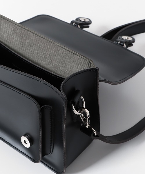 SENSE OF PLACE by URBAN RESEARCH（センスオブプレイスバイアーバンリサーチ）の「サッチェルショルダーバッグ（ショルダーバッグ・メンズ・ブラック/ブラック系その他・ONE）」の17枚目の写真