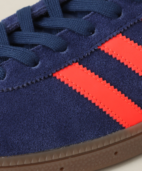 adidas München ネイビー/レッド スニーカー adidas MUNCHEN ネイビー/レッド スニーカー