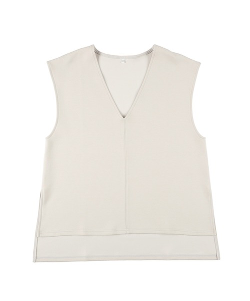 coca（coca）（コカ）の「ダンボールベスト（ベスト・レディース・ブラック/アイボリー・M/L）」の13枚目の写真