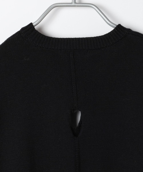 PBLIM（ページボーイリム）の「PAGEBOYLIM/カットアウトニットベスト（ベスト・レディース・グリーン/ベージュ/ブラック/ブルー・FREE）」の10枚目の写真