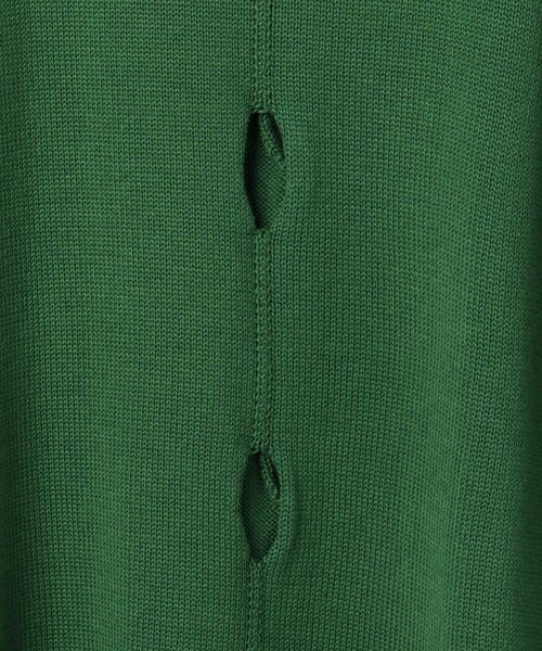 PBLIM（ページボーイリム）の「PAGEBOYLIM/カットアウトニットベスト（ベスト・レディース・グリーン/ベージュ/ブラック/ブルー・FREE）」の15枚目の写真