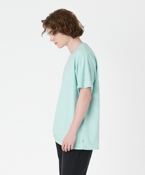Levi's(リーバイス)の「Levi's/リーバイス RED TAB ビンテージ ジャガードTシャツ POPCORN JACQUARD PASTEL TURQUOISE(Tシャツ/カットソー・メンズ・ブルー・S/M/L/XL)」の2枚目の写真
